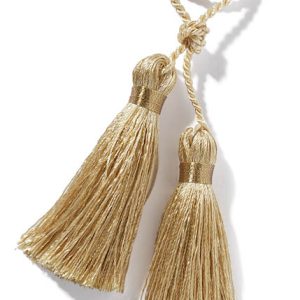 Doudle tassel ring cream